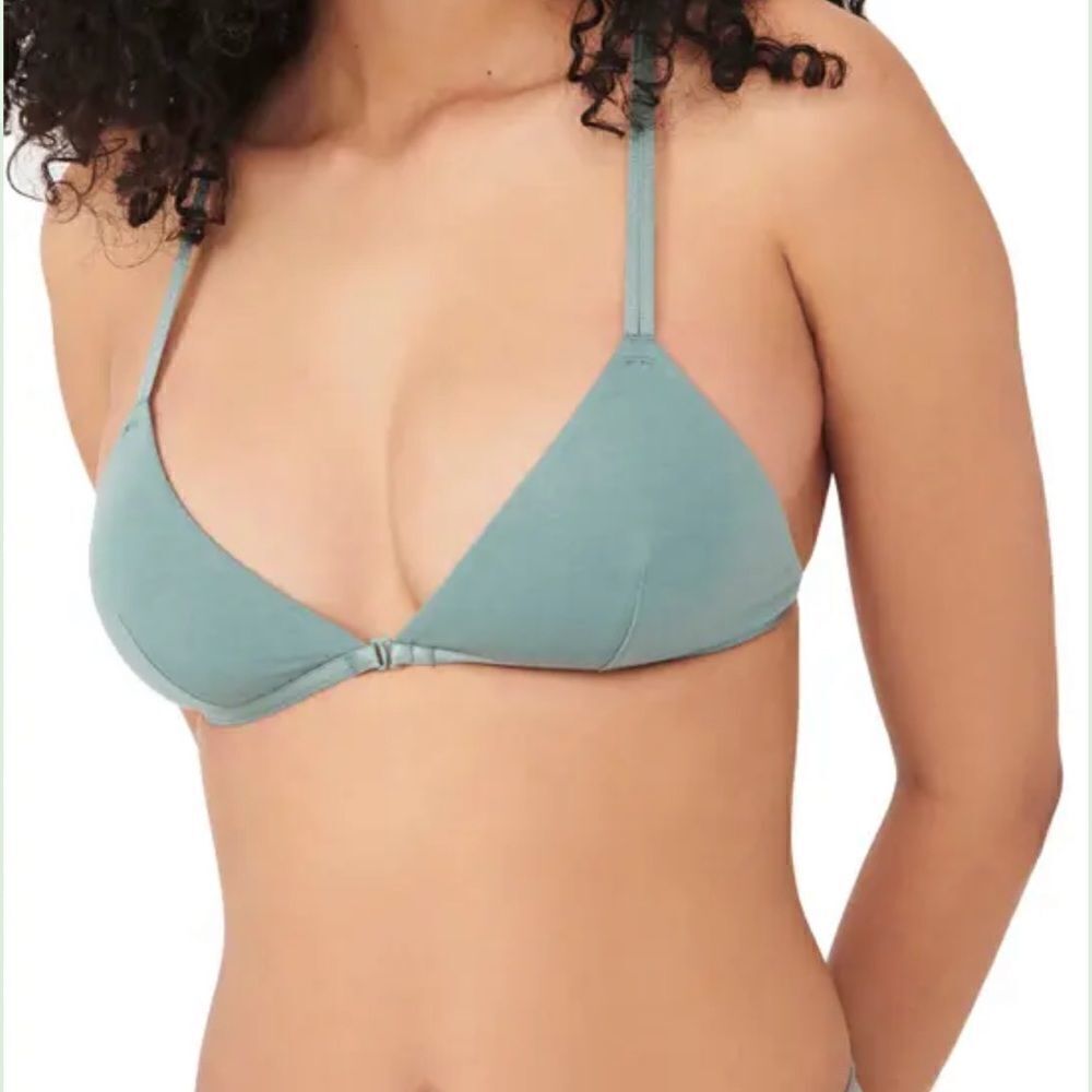 Free People Pima Cotton Perfect Bralette in Trellis
